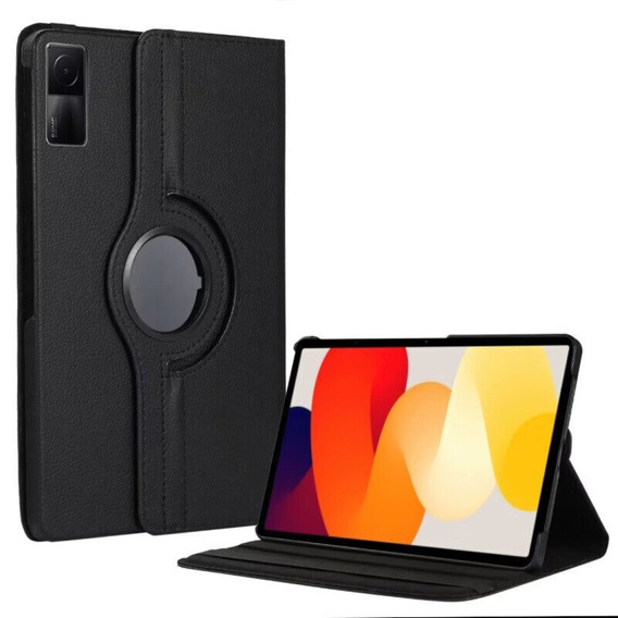 Etui do Xiaomi Redmi Pad SE 11", Obrotowe 360, czarne