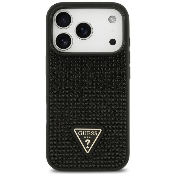 Etui GUESS Rhinestone Triangle Logo do iPhone 17 Pro
