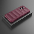 Etui do Xiaomi Redmi Note 12 5G / POCO X5 5G, Gaming Shockproof, bordowe