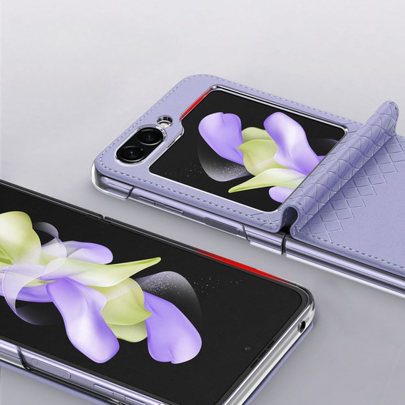 Etui Dux Ducis do Samsung Galaxy Z Flip5 5G, Bril, fioletowe