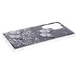 Etui do Samsung Galaxy S24 Ultra, Glitter Butterfly, czarne
