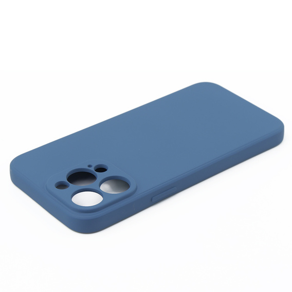Etui do iPhone 15 Pro, Silicone Lite, granatowe