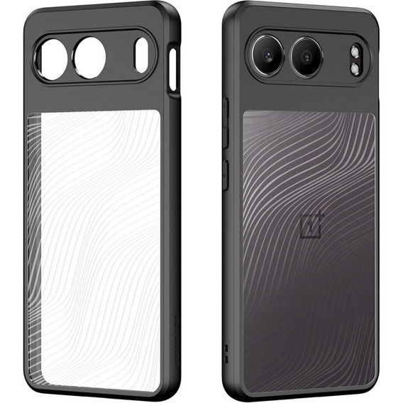 Etui DuxDucis do OnePlus Nord 4, Aimo case, przezroczyste / czarne