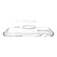 Etui Spigen Ultra Hybrid Mag MagSafe do iPhone 17 Pro Max, Clear / White