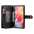 Etui z klapką do Samsung Galaxy A56 5G, Wallet Zipper Pocket, czarne