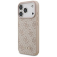 Etui GUESS 4G Metal Gold Logo do iPhone 17 Pro
