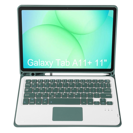 Etui z klawiaturą Bluetooth i touchpadem do Samsung Galaxy Tab A11+