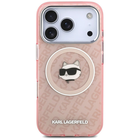 Etui do telefonu Karl Lagerfeld IML Choupette Head Logo MagSafe do iPhone 17 Pro Max