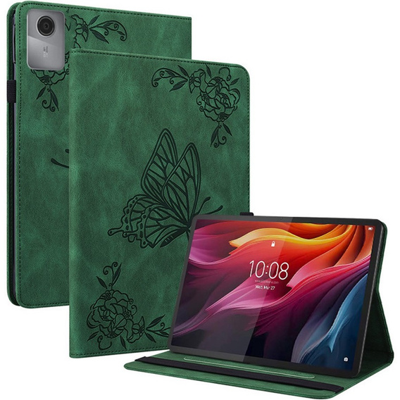 Etui Butterfly z podstawką i kieszonkami do Lenovo Idea Tab 11"