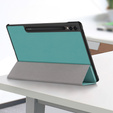 Etui do Samsung Galaxy Tab S9 Plus, Smartcase z miejscem na rysik, zielone