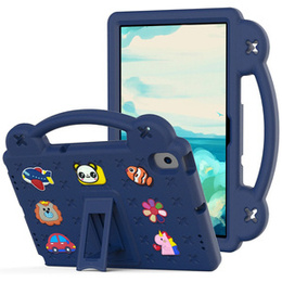 Etui do Lenovo Tab M10 X505F X605F /  Tab P10-X705F/L / Huawei T5 10.1, Cute Patterns, z podstawką, Granatowe