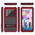 Etui do Samsung Galaxy S23 Ultra, R-JUST, pancerne, czerwone