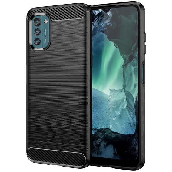 Etui do Nokia G11 / G21, Karbon, czarne