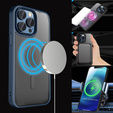 Etui Mocolo do iPhone 14 Pro Max, MagSafe, niebieskie