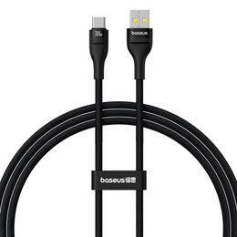 Baseus Flash 2 – kabel USB-A do USB-C 100W 2 m, czarny