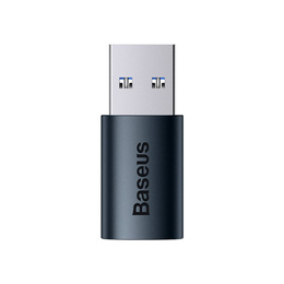 Baseus adapter USB-A USB-C 3.1 10 Gbps - Niebieski