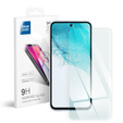 Etui + Szkło do Samsung Galaxy A54 5G, Hybrid Case, Przezroczyste