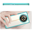 Etui do Realme 11 Pro 5G / 11 Pro+ 5G, Fusion Hybrid, przezroczyste / niebieskie