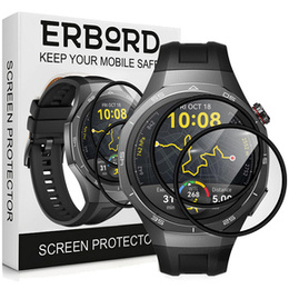 2x Szkło Hybrydowe ERBORD do Huawei Watch GT 5 Pro 46mm