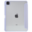 Etui do iPad Pro 11" 2022/2021/2020/2018 (4/3/2/1 gen.), Smartcase Hybrid, z miejscem na rysik, fioletowe