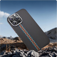 Etui do iPhone 14 Pro Max, Carbon Fiber MagSafe, czarne