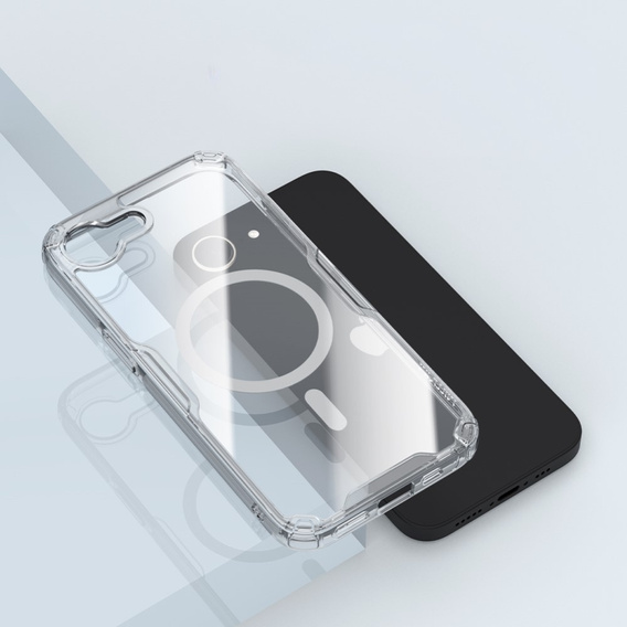 Etui NILLKIN do iPhone 16E, Nature TPU, do MagSafe, przezroczyste