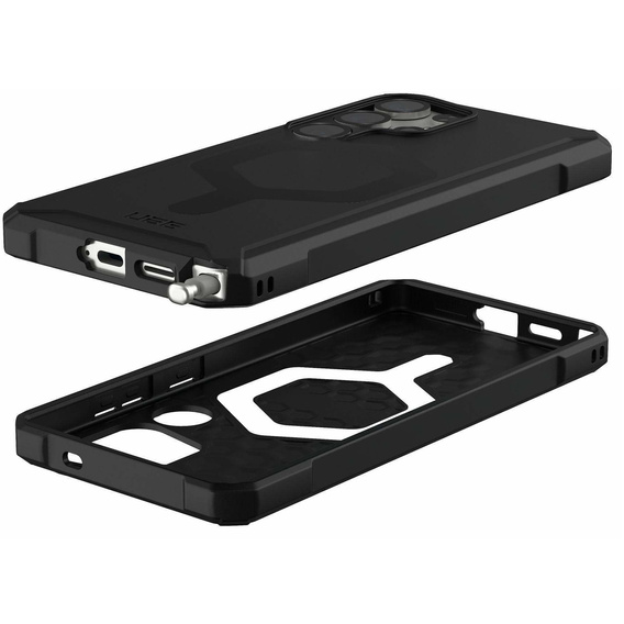 Etui Urban Armor Gear do Samsung Galaxy S25 Ultra, Essential Armor MagSafe, Czarne