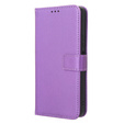Etui z klapką do Huawei Nova 11i, Wallet Smart Magnet, fioletowe