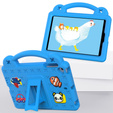 Etui do iPad mini 7.9" 2019/2015/2014/2013/2012 (5/4/3/2/1 gen.), Cute Patterns, z podstawką, Niebieskie
