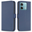 Etui z klapką do Xiaomi Redmi Note 13 5G,BINFEN Wallet, niebieskie