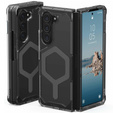 Etui Urban Armor Gear do Galaxy Z Fold 5 5G, Plyo MagSafe, przezroczyste / szare