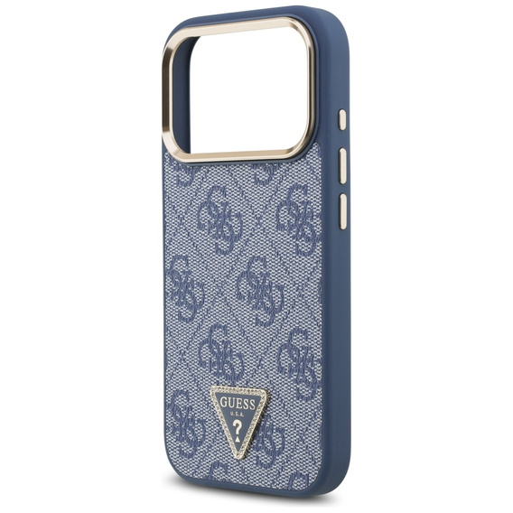 Etui Guess 4G Triangle Logo MagSafe do iPhone 17 Pro