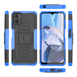 Etui do Motorola Moto E22 / E22i, Tire Armor, czarne / niebieskie