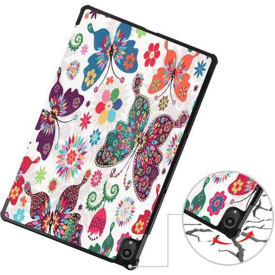 Etui do Lenovo Tab P11 TB-J606F, Smartcase, Butterfly