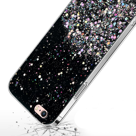 Etui do iPhone 6/6s 4.7, Glittery, czarne