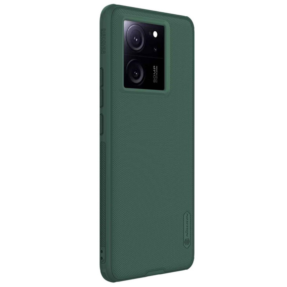 Etui NILLKIN do Xiaomi 13T / 13T Pro, Super Frosted Shield, zielone