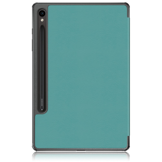 Etui do Samsung Galaxy Tab S9, Smartcase z miejscem na rysik, zielone
