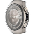 2w1 Etui silikonowe z osłoną ekranu do Huawei Watch 5 46mm – lekka ochrona wyświetlacza i boków - przezroczyste