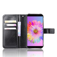 Etui z klapką do Oukitel WP5, Crazy Horse Wallet, czarne