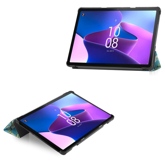 Etui do Lenovo Tab M10 10.1 Gen 3 TB-328FU/TB-328XU, Smartcase, Flowers