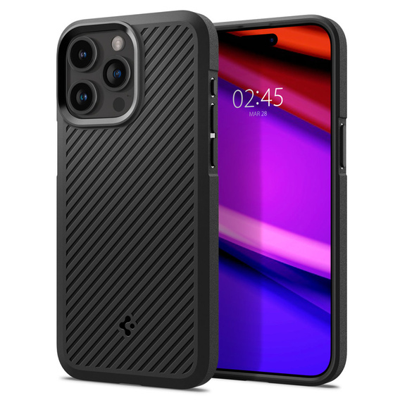 Etui Spigen do iPhone 15 Pro, Core Armor, Czarne