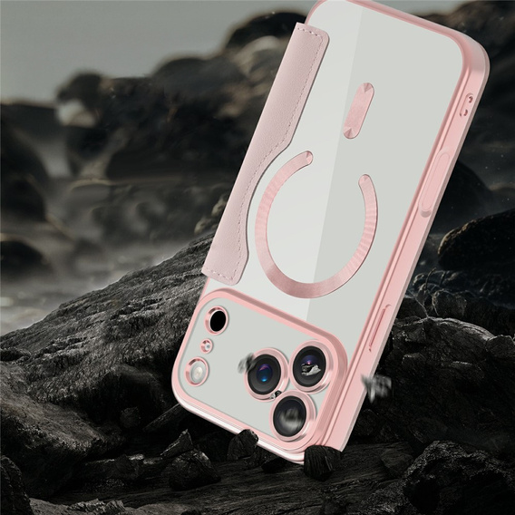 Etui z klapką RFID Wallet MagSafe z ochroną aparatu do iPhone 17 Pro Max