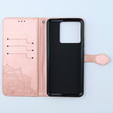 Etui z klapką do Xiaomi 13T / 13T Pro, Mandala, różowe rose gold
