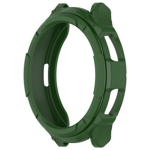 Etui z nakładką bezel ring do Samsung Galaxy Watch 6 Classic 43mm, Zielone
