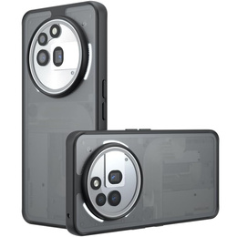 Etui do Nothing Phone 3A Pro, Fusion Hybrid, przezroczyste / czarne