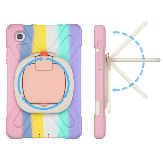 Etui dla dzieci do Samsung Galaxy Tab A7 Lite 8.7 T220/T225, Pancerne, dziecięce, Kolorowe