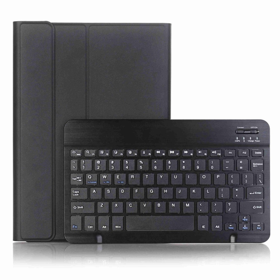 Etui z klawiaturą do iPad 11" 2025 A16 (11 gen.) / iPad 10.9" 2022 (10 gen.), Pen Slot, czarne