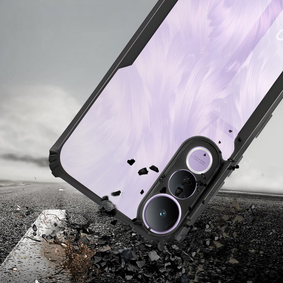 Etui do Vivo V50 Lite 4G / 5G, AntiDrop Hybrid, czarne