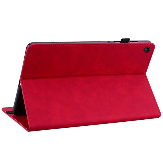 Etui do Lenovo Tab M10 10.1 Gen 3, Wallet Pen Slot, czerwone