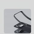 Etui NILLKIN do Nothing Phone 3a, Frosted Shield, do MagSafe, czarne